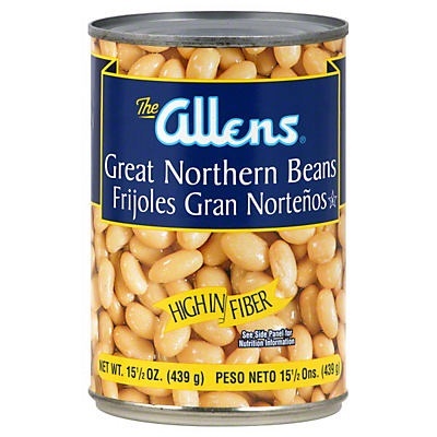 slide 1 of 1, Allen's Great Northern Beans, 15.5 oz