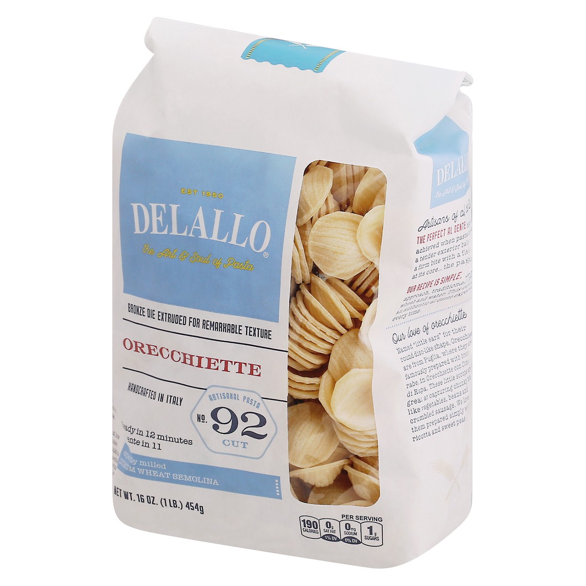 slide 5 of 13, DeLallo No.92 Cut Orecchiette Orecchiette 16 oz, 16 oz