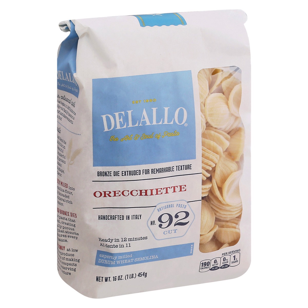 slide 2 of 13, DeLallo No.92 Cut Orecchiette Orecchiette 16 oz, 16 oz