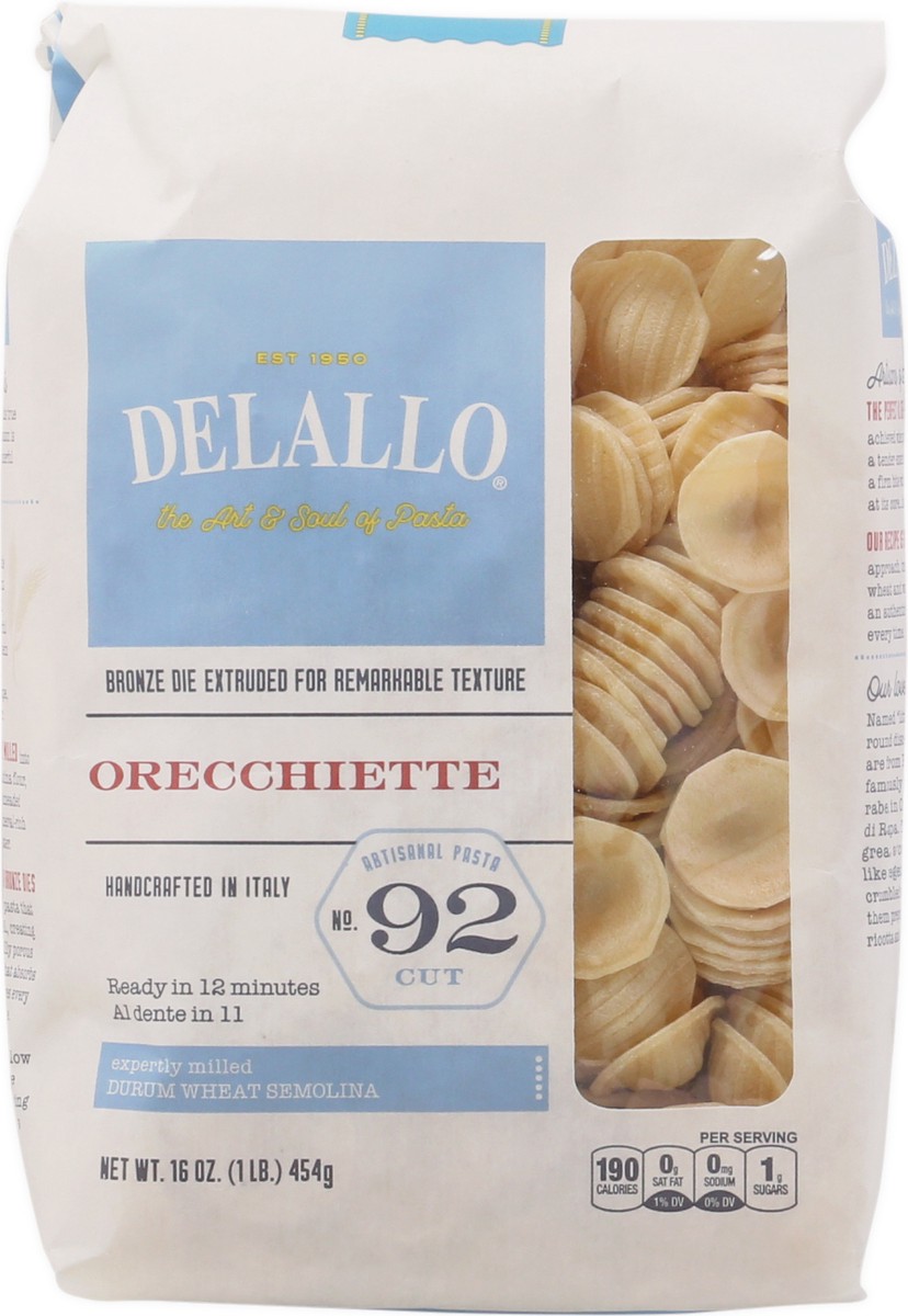 slide 1 of 13, DeLallo No.92 Cut Orecchiette Orecchiette 16 oz, 16 oz