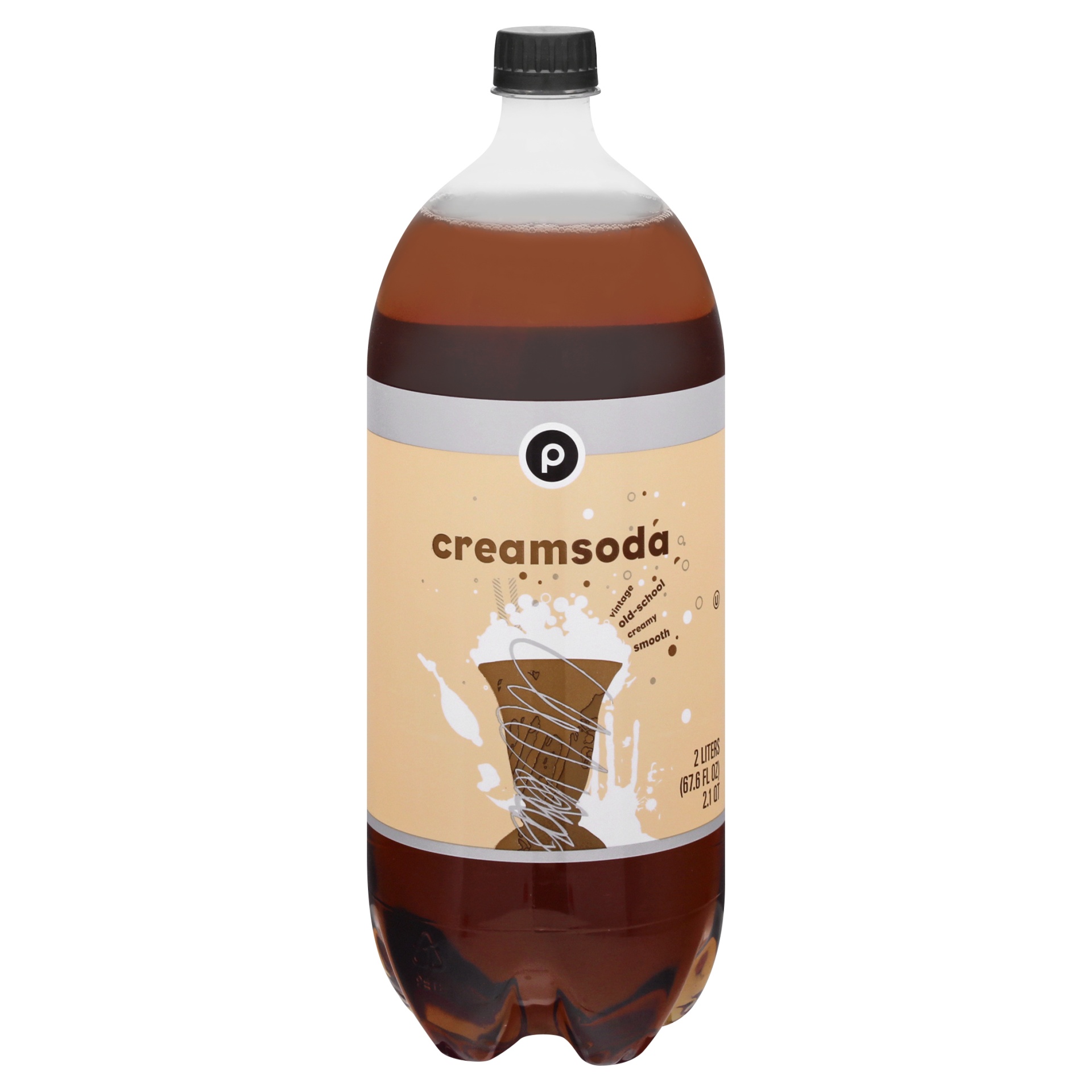 slide 1 of 1, Publix Cream Soda - 2 liter, 2 liter