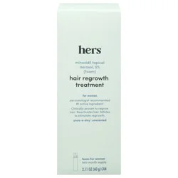 Hers Unscented Hair Regrowth Treatment for Women 2.11 oz