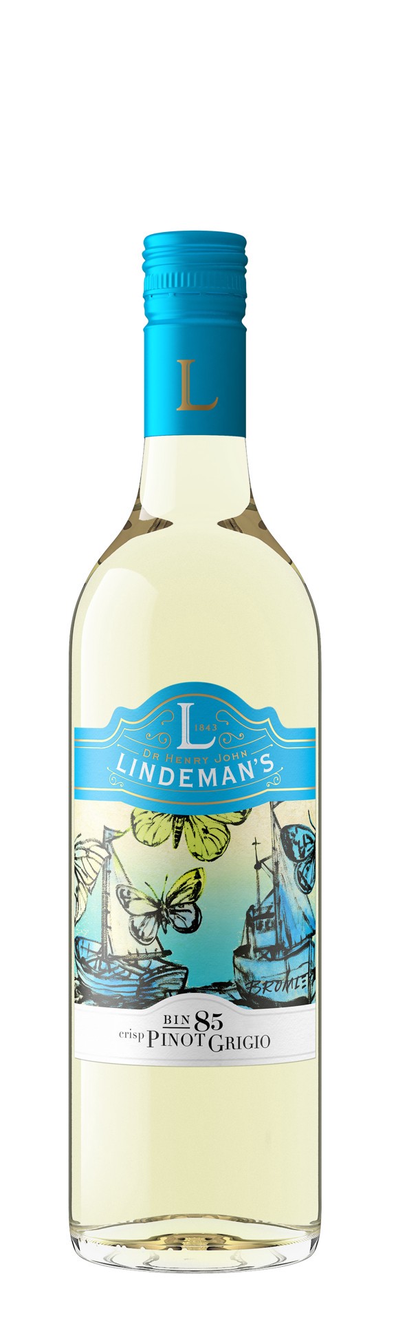 slide 1 of 1, Lindeman's Pinot Grigio, 750 ml