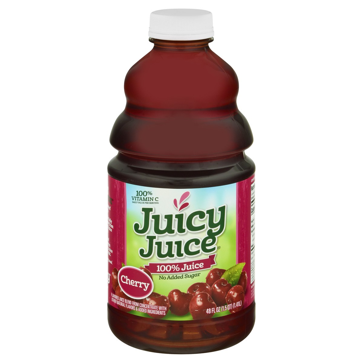 slide 9 of 12, Juicy Juice 100% Juice, Cherry, 48 FL OZ Bottle, 48 fl oz