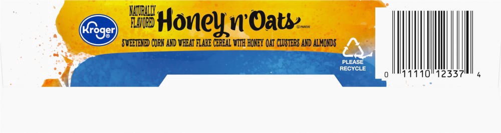 slide 5 of 6, Kroger Honey N' Oats Cereal, 14.5 oz
