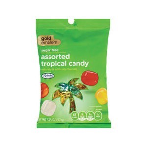 slide 1 of 1, CVS Gold Emblem Assorted Tropical Candy, Sugar Free, 3.25 oz