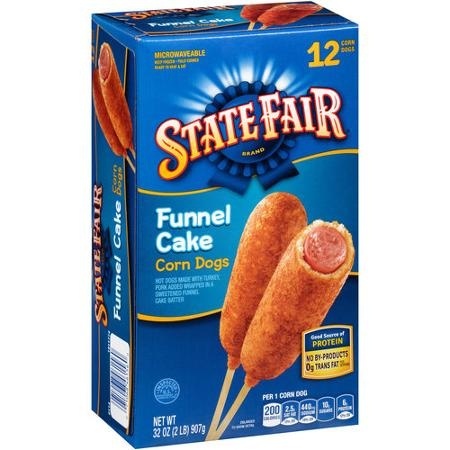 slide 1 of 1, State Fair Corn Dogs, Funnel Cake, 12 ct; 32 oz