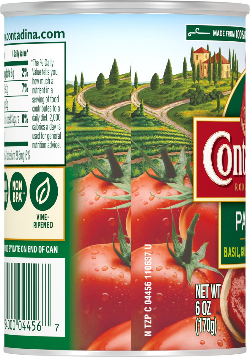 slide 6 of 11, Contadina Tomato Paste 6 oz Can, 6 oz