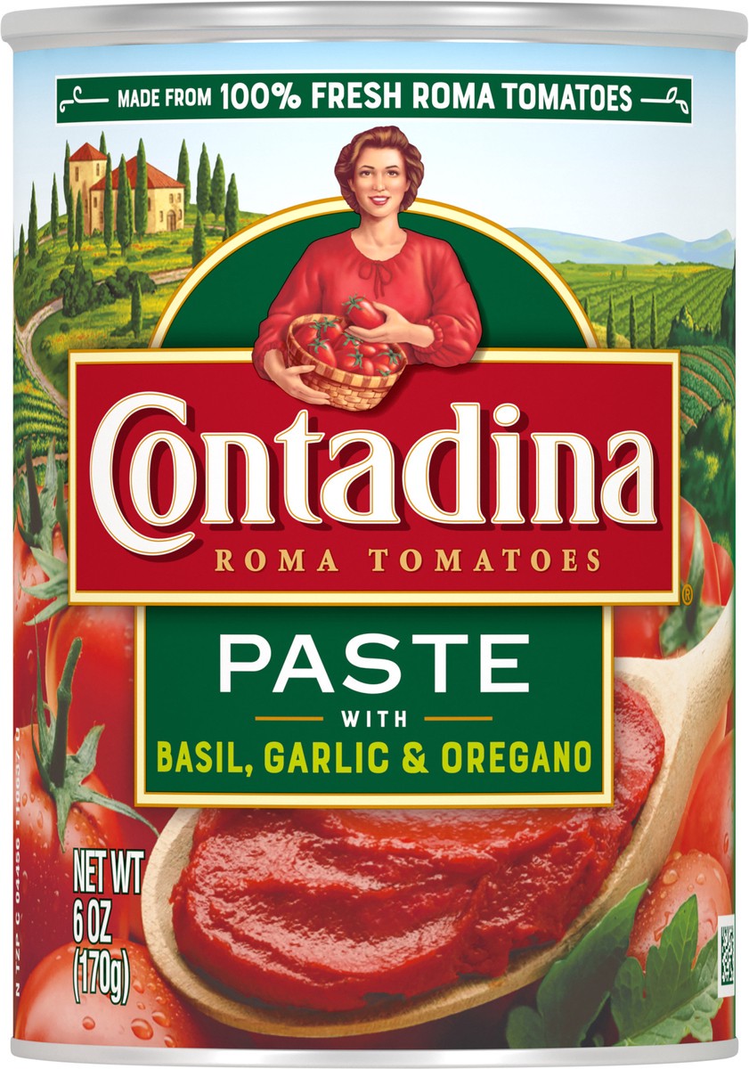 slide 1 of 11, Contadina Tomato Paste 6 oz Can, 6 oz