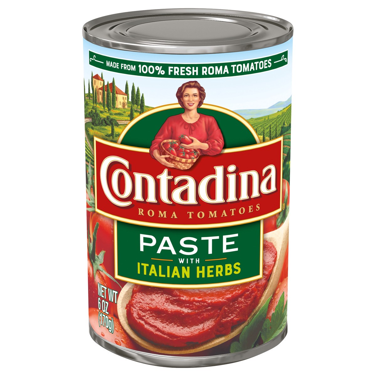 slide 4 of 11, Contadina Tomato Paste 6 oz Can, 6 oz