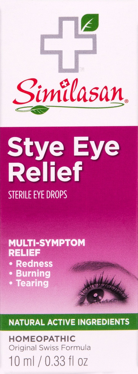 slide 6 of 8, Similasan Stye Eye Relief Eye Drops, 0.33 oz