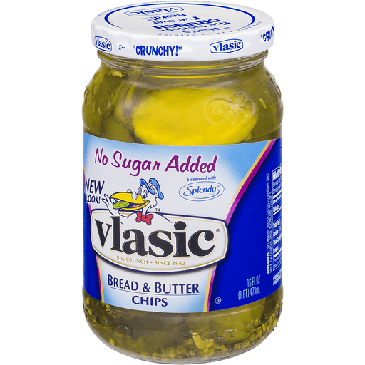 slide 5 of 9, Vlasic Bread & Butter Chips Pickles 16 fl oz, 16 fl oz