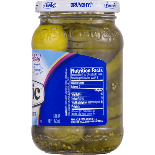 slide 2 of 9, Vlasic Bread & Butter Chips Pickles 16 fl oz, 16 fl oz