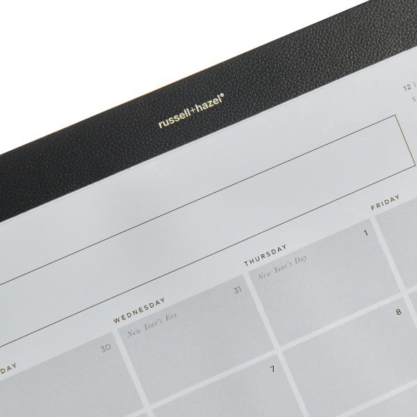 slide 3 of 4, Russell & Hazel 2025-2026 Russell & Hazel Monthly Desktop Calendar, 11"" x 17"", January To December, 105878, 1 ct