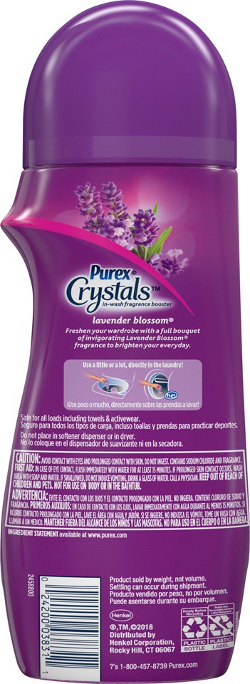 slide 2 of 2, Purex Crystals Lavender Blossom In-Wash Fragrance Booster, 15.5 oz