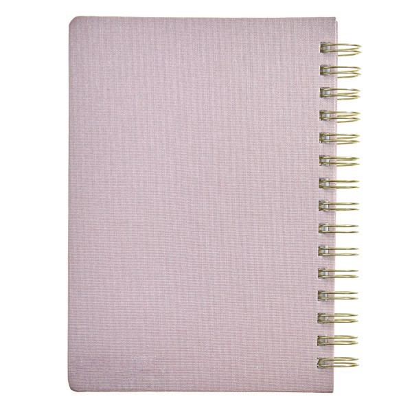 slide 3 of 4, Russell & Hazel 2026 Russell & Hazel Weekly Planner, 6"" x 8"", Blush Bookcloth, January To December, 105863, 1 ct