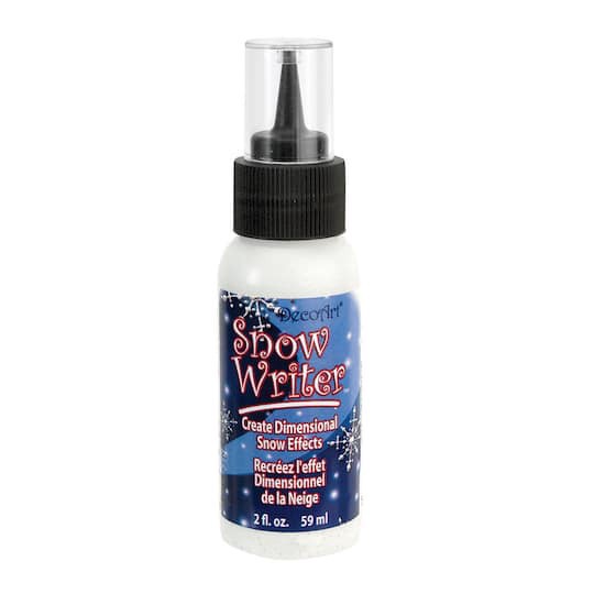 slide 1 of 2, Decoart Snow Writer Paint, 2 fl oz