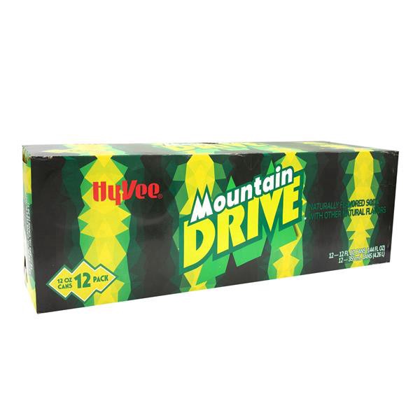 slide 1 of 1, Hy-Vee Mountain Drive 12 Pack, 12 fl oz