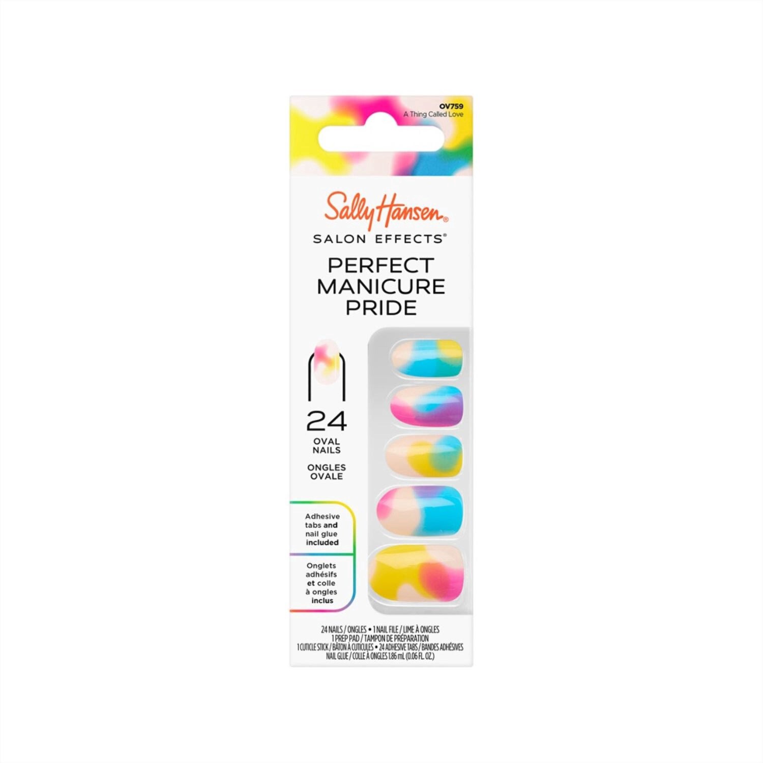 slide 1 of 1, SALLY HANSEN Sh Salon Effects Perfect Manicure A Thing Called Love, 1 ct