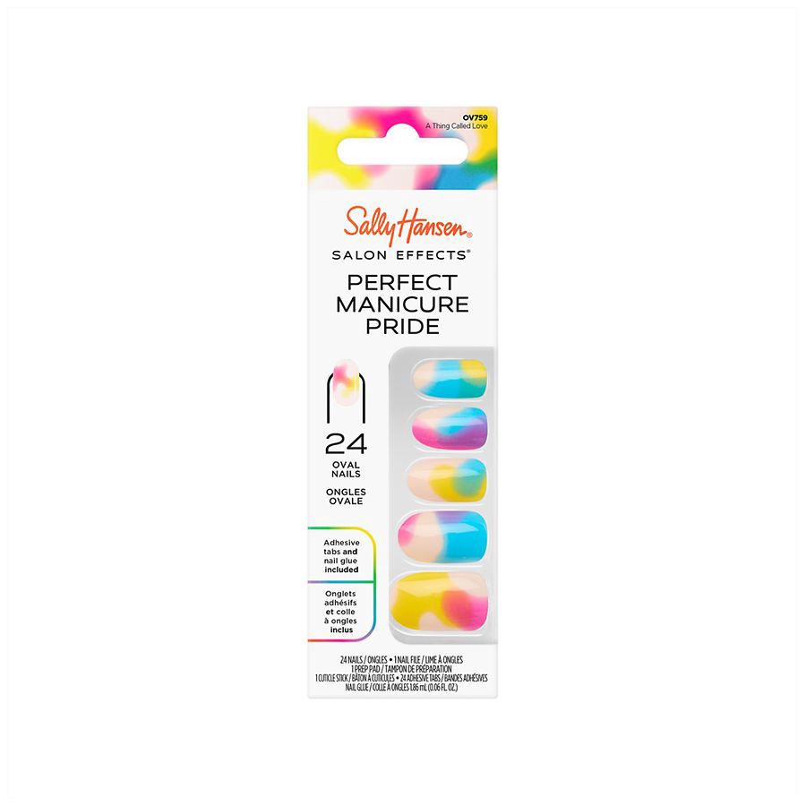 slide 1 of 5, SALLY HANSEN Sh Salon Effects Perfect Manicure A Thing Called Love, 1 ct