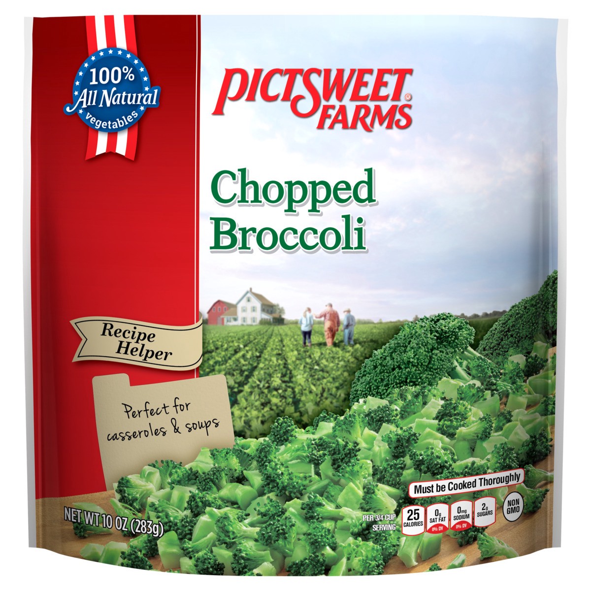 slide 6 of 7, Pictsweet Chopped Broccoli, 12 oz