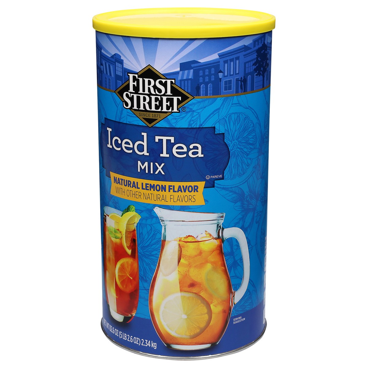 slide 3 of 9, First Street Lemon Iced Tea Mix - 82.6 oz, 82.6 oz