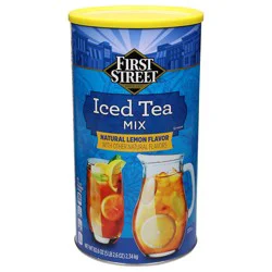 First Street Lemon Iced Tea Mix - 82.6 oz