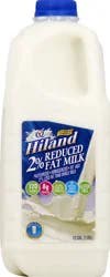 Hiland Dairy 2% Reduced Fat Milk, Half Gallon, 64 Fl Oz