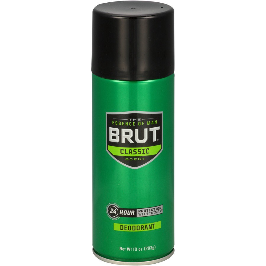 slide 1 of 5, Brut Deodorant Spray, 10 oz