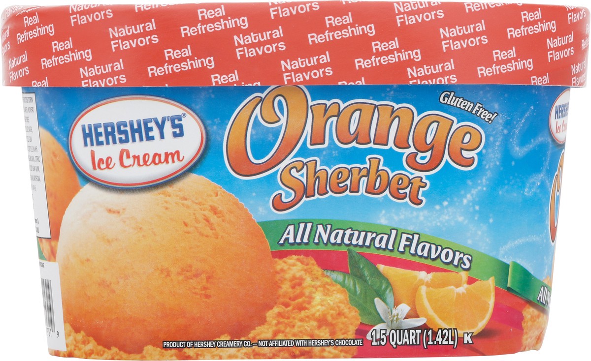 slide 5 of 13, Hershey's Orange Sherbet 1.5 qt Carton, 1.5 qt