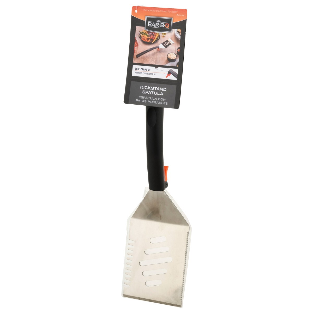 slide 2 of 11, Mr. Bar-B-Q Kickstand Spatula 1 ea, 1 ct