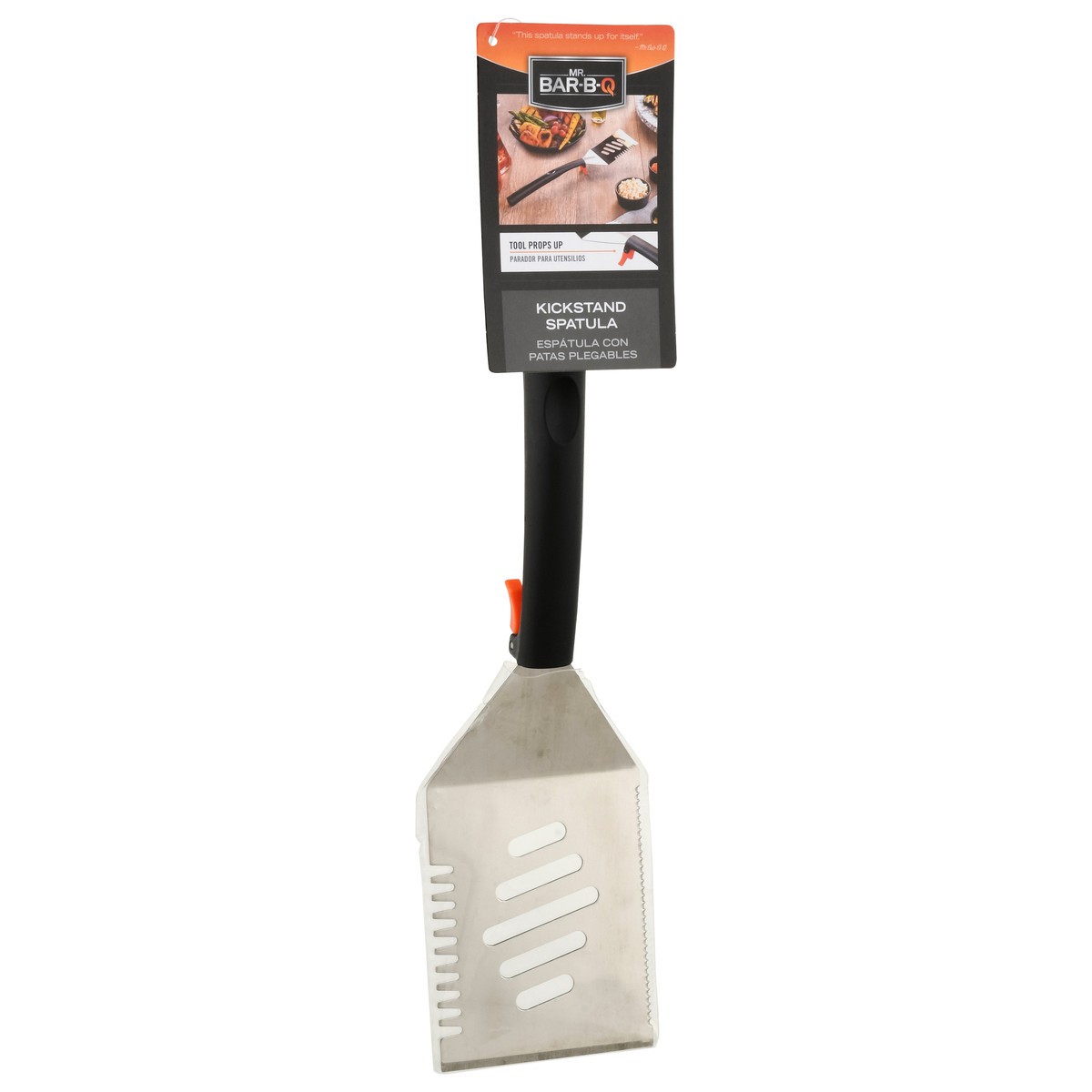 slide 8 of 11, Mr. Bar-B-Q Kickstand Spatula 1 ea, 1 ct