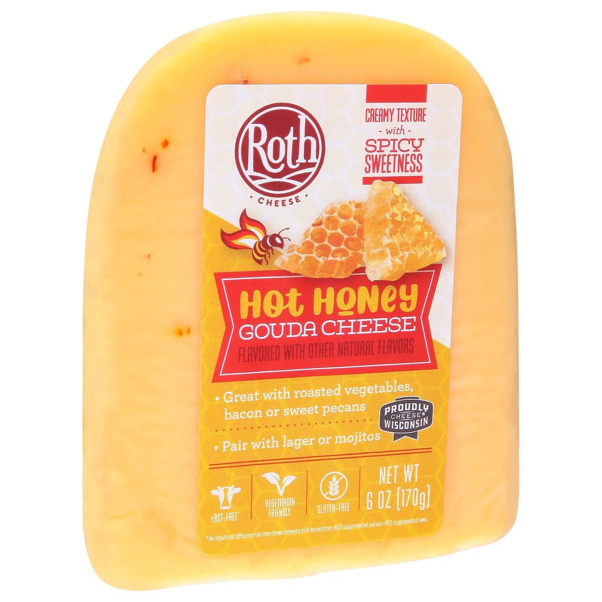 slide 5 of 9, Roth Hot Honey Gouda Cheese 6 oz, 6 oz