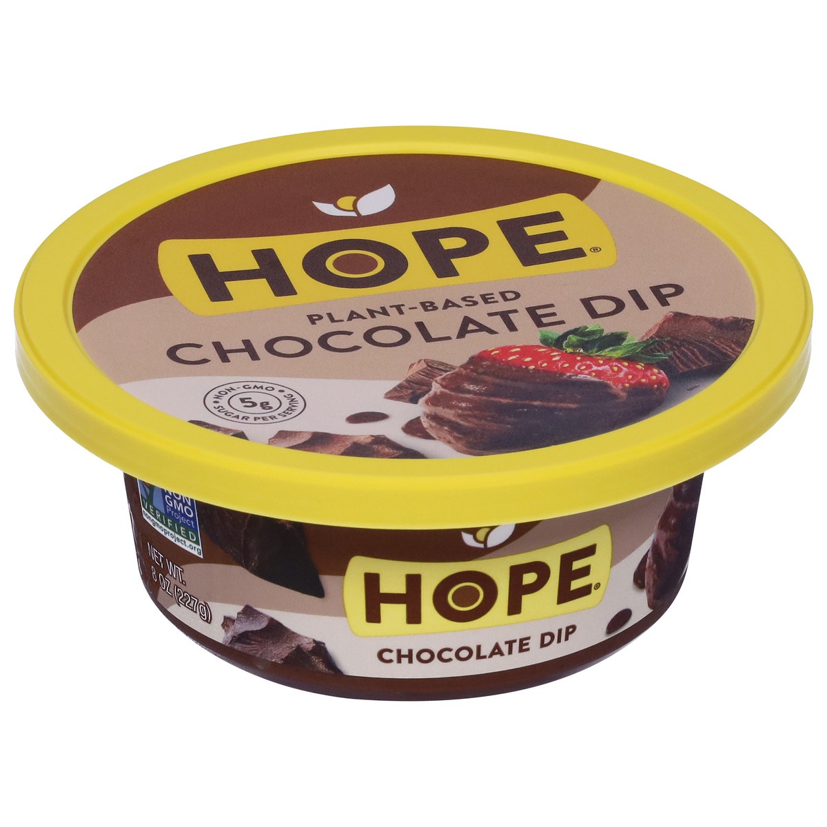 slide 6 of 9, Hope Foods Plant-Based Chocolate Dip 8 oz, 8 oz