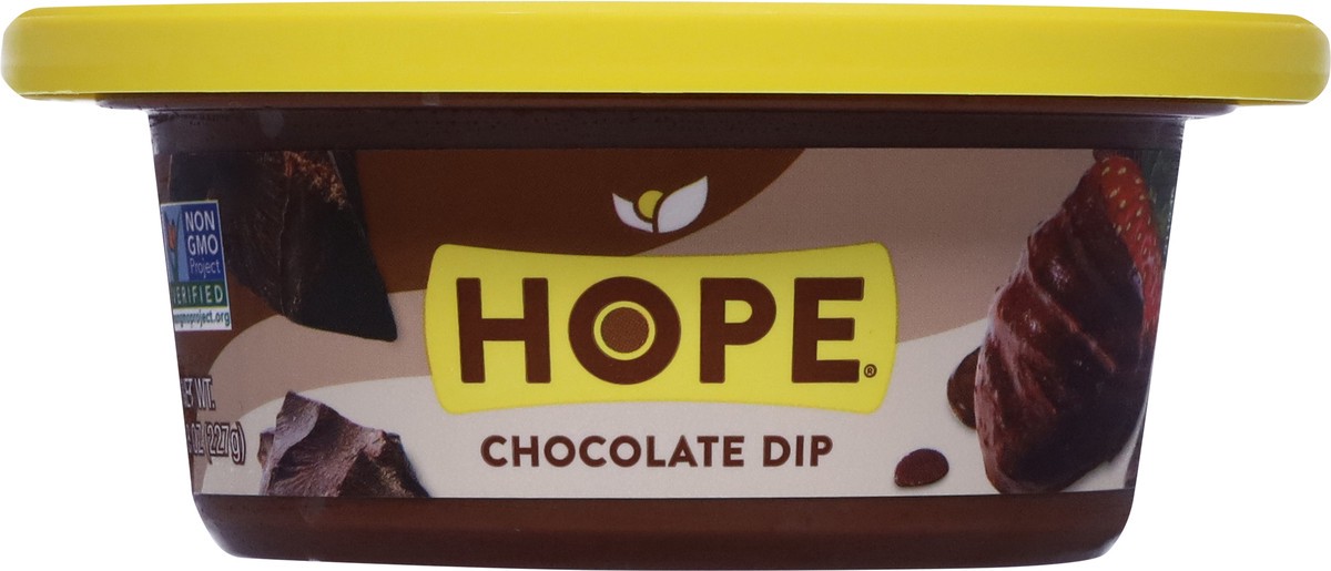 slide 4 of 9, Hope Foods Plant-Based Chocolate Dip 8 oz, 8 oz