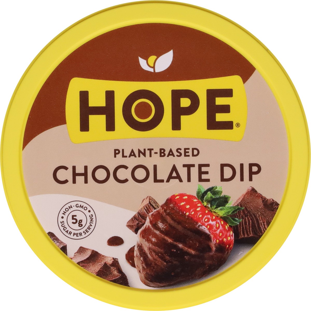 slide 7 of 9, Hope Foods Plant-Based Chocolate Dip 8 oz, 8 oz