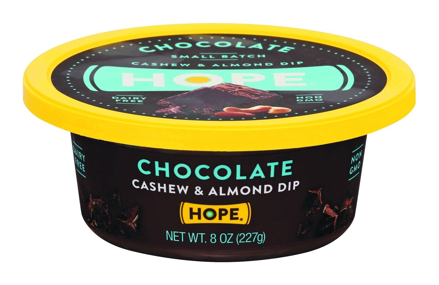 slide 1 of 9, Hope Foods Plant-Based Chocolate Dip 8 oz, 8 oz