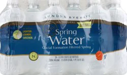 Lunds & Byerlys Spring Water 24 ea