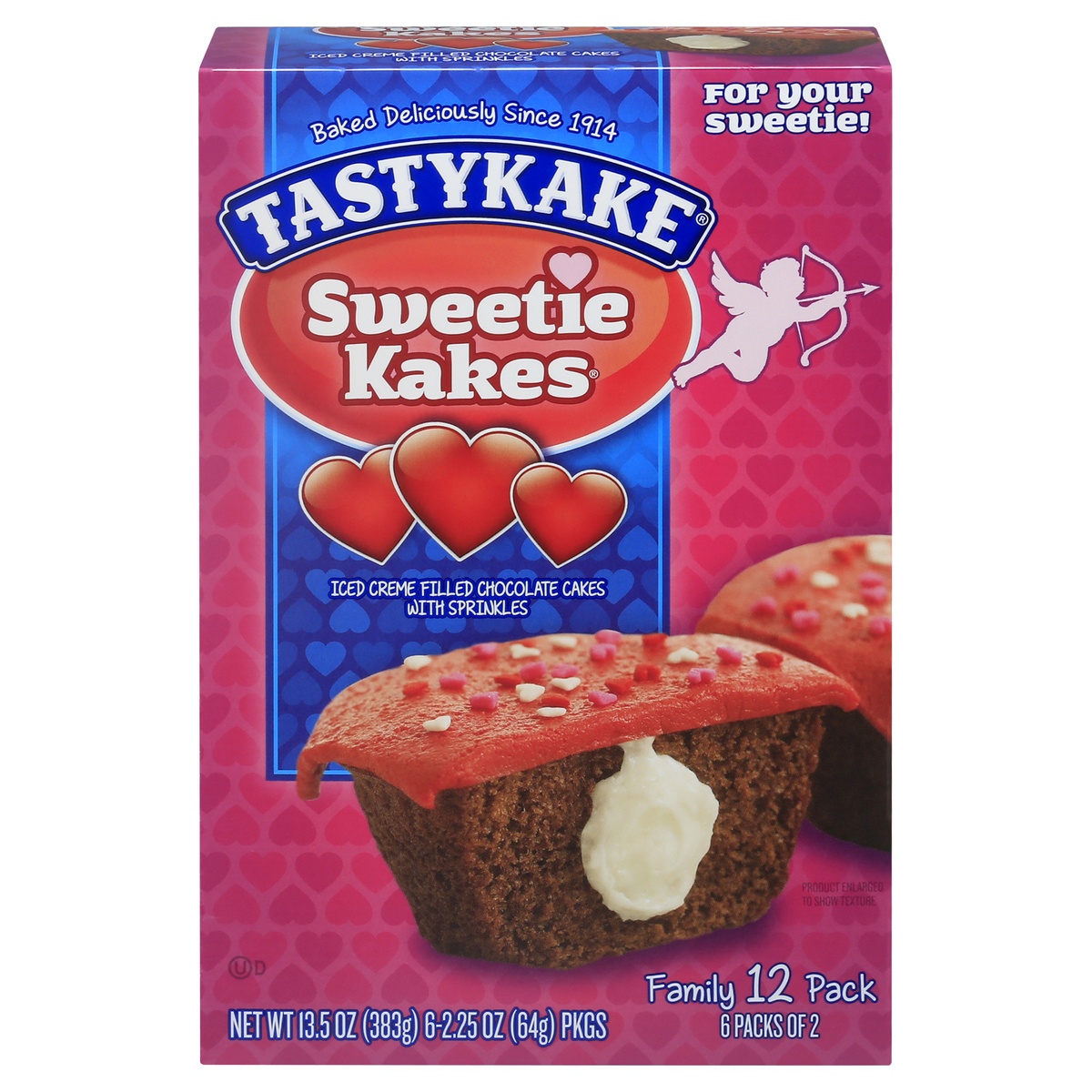 slide 1 of 8, Tastykake Valentine Sweetie Kakes, 6 ct; 8 oz