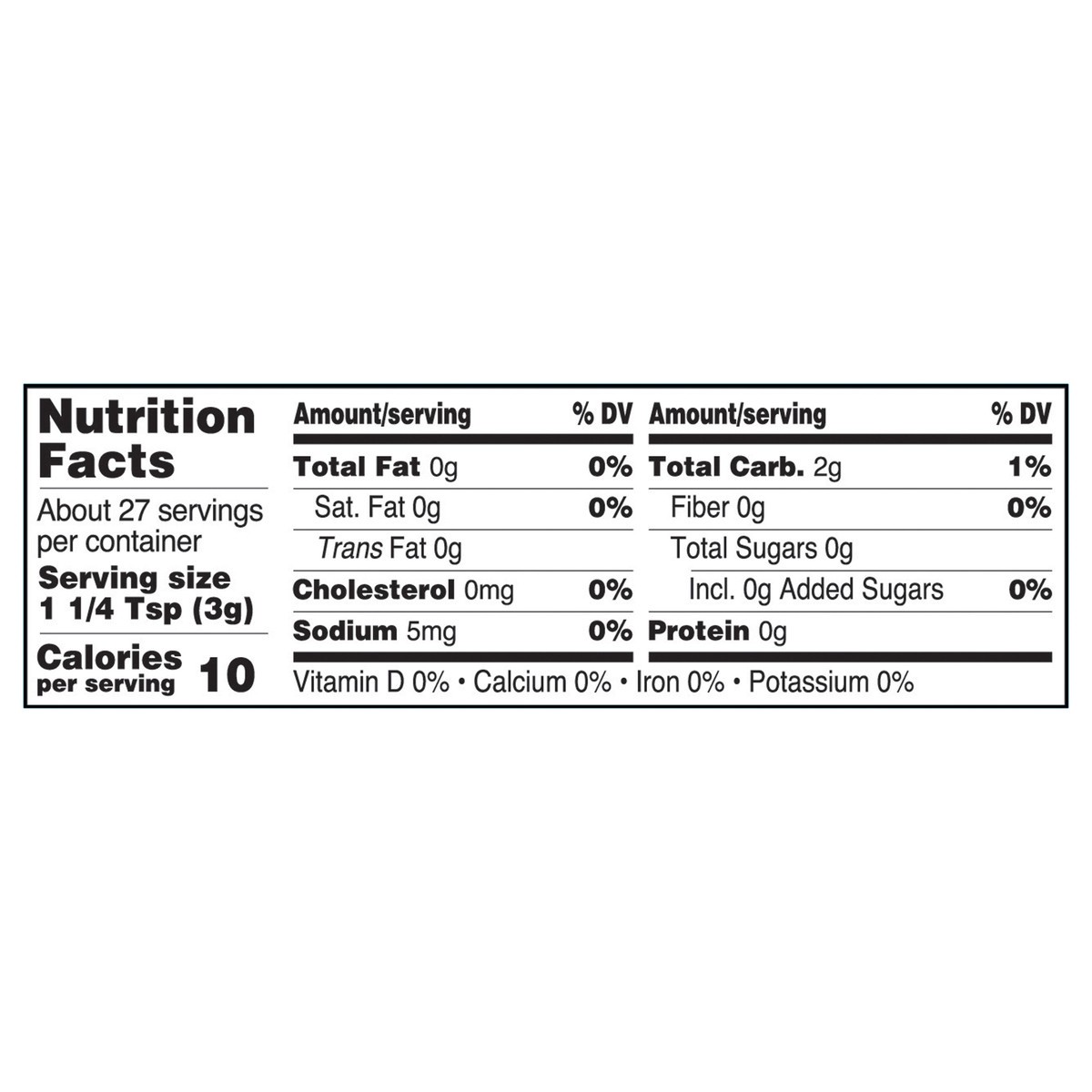 slide 7 of 8, Lipton Zero Sugar ITM 10qt Lemon, 2.9 oz