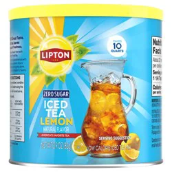 Lipton Zero Sugar ITM 10qt Lemon