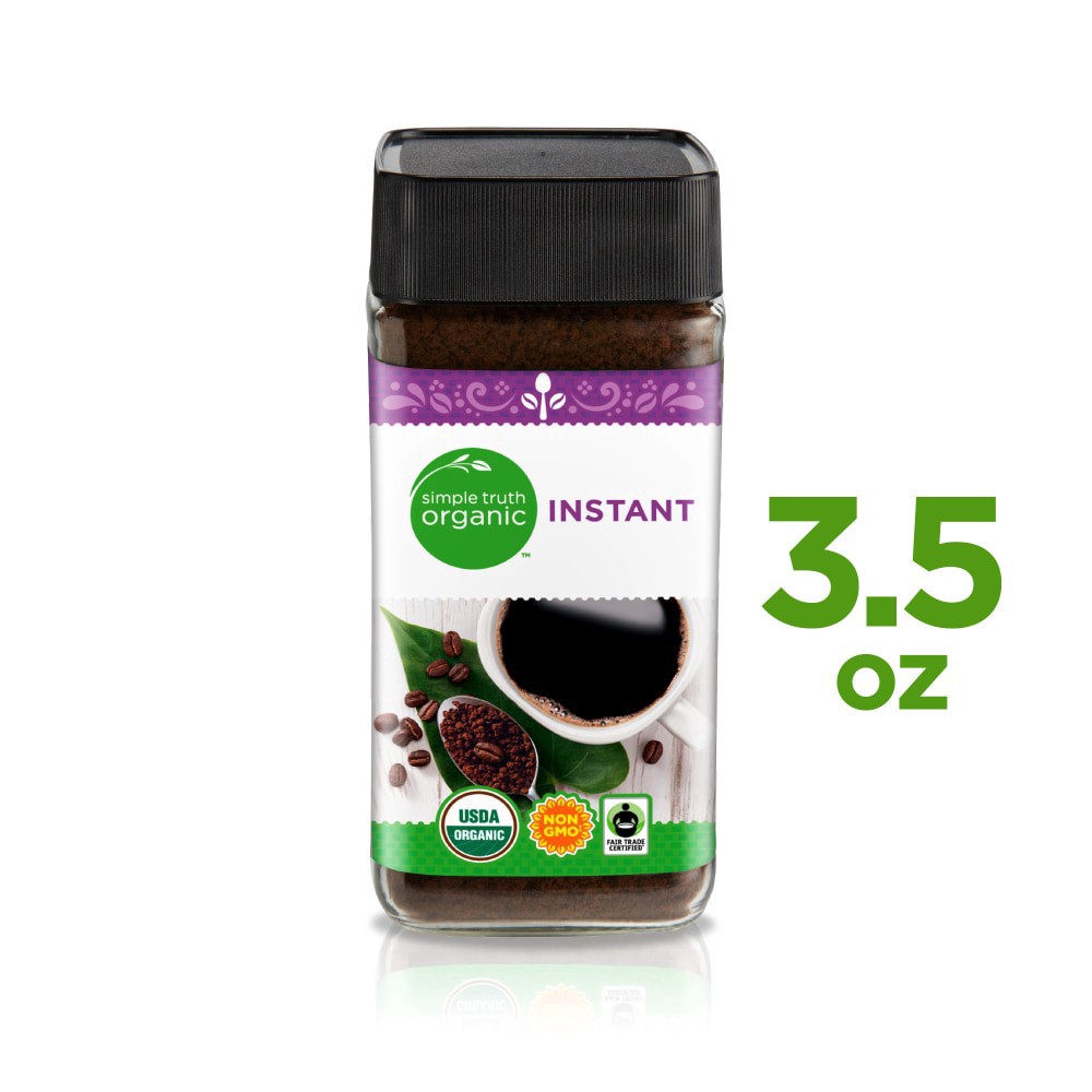 slide 4 of 6, Simple Truth Organic Instant Coffee - 3.53 oz, 3.53 oz
