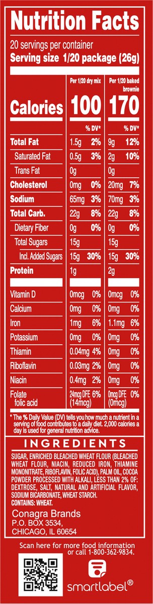 slide 10 of 13, Duncan Hines Family Size Milk Chocolate Brownie Mix 18 oz, 18 oz