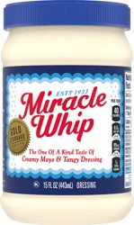 Miracle Whip Mayo-like Dressing, 15 fl oz Jar
