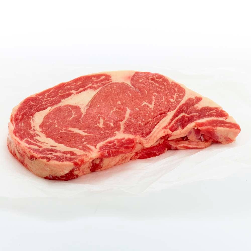 slide 1 of 1, Beef Choice Boneless Ribeye Steak (2 Steaks Per Pack), per lb