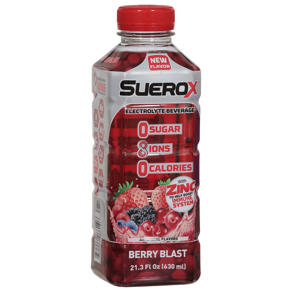 slide 1 of 1, Suerox Berry Blast - 21.3 oz, 21.3 oz