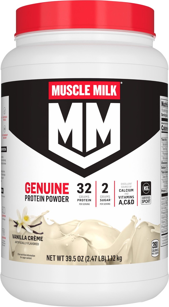 slide 4 of 5, Muscle Milk Powder Beverage Mix, 2.47 lb