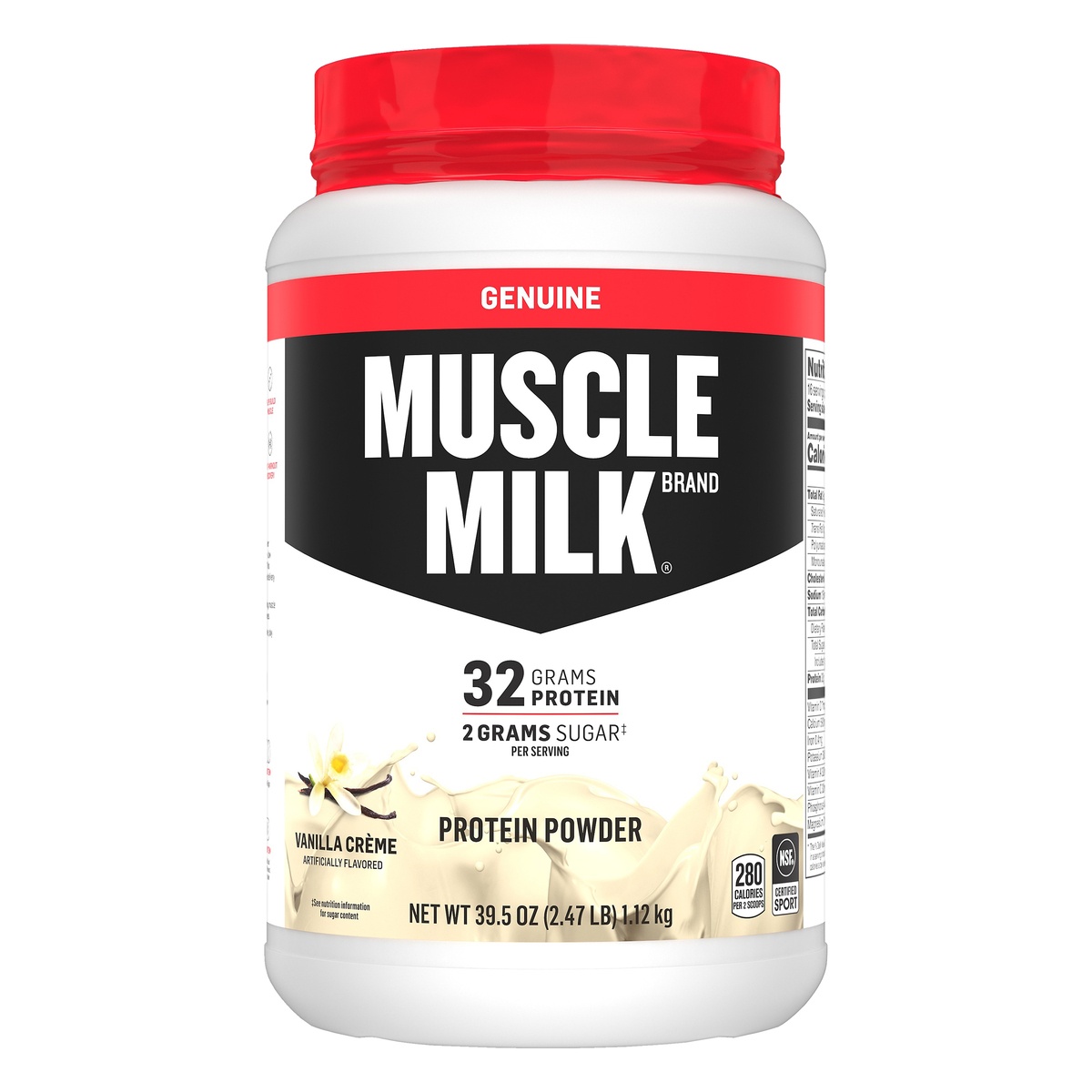 slide 1 of 6, CytoSport Muscle Milk Vanilla Creme Ultimate Lean Muscle Protein, 2.47 lb