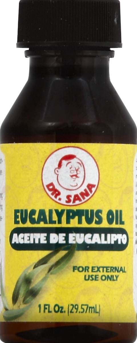 slide 1 of 3, Dr. Sana Eucalyptus Oil 1 oz, 1 oz