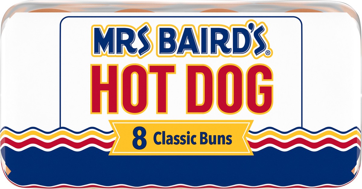 slide 6 of 14, Mrs. Baird's White Sliced Classic Buns, 8 count, 12 oz, 8 ct